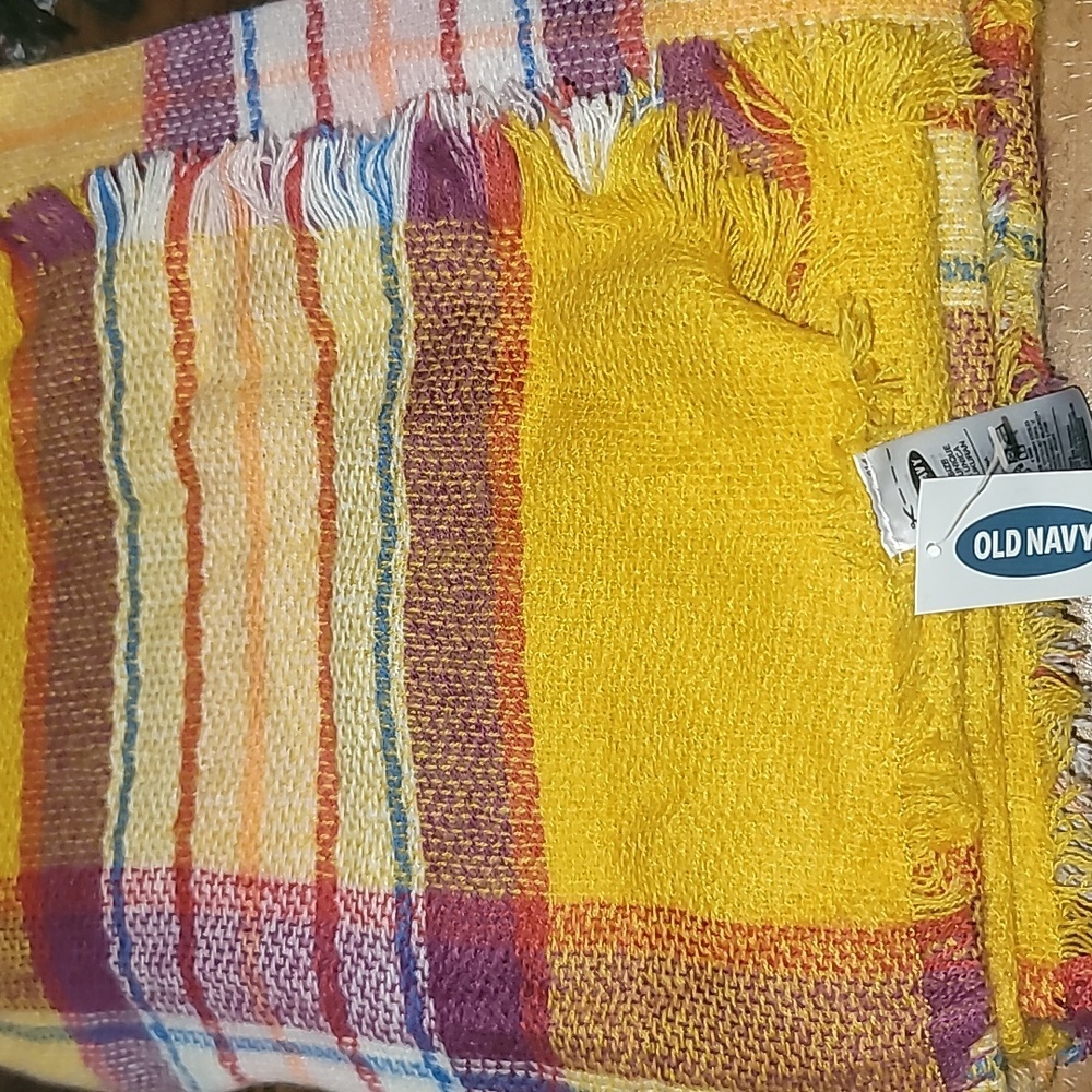 Old Navy Plaid Scarf